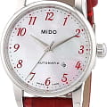 Mido Mido Baroncelli Sz Lr A steel Lea.r M7600.4.39.7 , наручные женские часы фото под углом