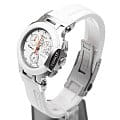 Tissot Tissot T-Sport T-Race Quartz Chronograph T048.217.27.016.00 кварцевые женские часы часы, крупный план белый циферблат