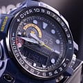 Casio Casio G-Shock GWN-1000NV-2A, g-shock япония мужские часы на браслете пластик боковой вид
