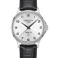 Certina Certina DS-8 Gent C045.410.16.032.00  C0454101603200 кварцевые мужские часы серебристый циферблат, браслет кожаный — вид спереди