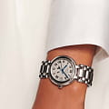 Оригинальные часы Longines Longines PrimaLuna L8.115.4.71.6 кварцевые калибр механизма l296 общий вид