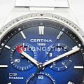 Certina Certina DS-7 Chronograph C043.417.44.041.00 ds 7 швейцарские мужские часы на браслете титановый боковой вид