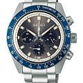 Seiko Seiko Prospex Speedtimer SSC939P1 Speedtimer SSC939P1 кварцевые мужские часы синий циферблат, браслет нержавеющая сталь — вид спереди