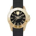 Plein Sport Plein Sport Glam PSKBA0223  PSKBA0223 кварцевые женские часы черный циферблат, браслет силикон — вид спереди