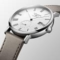 Longines Longines Elegant Collection L4.812.4.11.2  — детали корпуса и кожаный