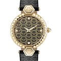 Philipp Plein Philipp Plein Plein Couture PWEAA0321  PWEAA0321 кварцевые женские часы  циферблат, браслет кожаный — вид спереди