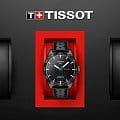 Tissot Tissot PRS 516 Powermatic 80 T100.430.36.051.02 мужские часы черный циферблат на запястье