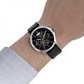 Jacques Lemans Jacques Lemans 1-1542A  — детали корпуса и кожаный