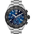 TAG Heuer TAG Heuer Formula 1 Chronograph CAZ101AV.BA0842  CAZ101AV.BA0842 механические мужские часы  синий циферблат, браслет нержавеющая сталь — вид спереди