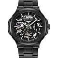 Kenneth Cole Kenneth Cole Automatic KCWGY0046202  KCWGY0046202 механические мужские часы черный циферблат, браслет нержавеющая сталь с pvd-покрытием — вид спереди