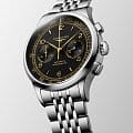 Longines Longines Record Collection L2.921.4.56.6 мужские часы черный циферблат на запястье