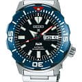 Seiko Seiko Prospex SRPE27K1S PADI SRPE27K1S механические мужские часы  черный циферблат, браслет нержавеющая сталь — вид спереди