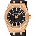 Roberto Cavalli Roberto Cavalli Uomo Ottagono RC5G102P0025  RC5G102P0025 кварцевые мужские часы черный циферблат, браслет силикон — вид спереди
