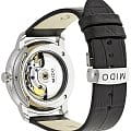 Mido Mido Baroncelli M027.408.16.058.00 механические мужские часы часы крупный план черный циферблата
