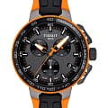 Tissot Tissot T-Race Cycling T111.417.37.441.04 T Race Cycling T1114173744104 кварцевые мужские часы  черный циферблат, браслет силикон — вид спереди