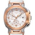 Tissot Tissot T-Sport T-Race Quartz Chronograph T048.217.27.017.00 T Race T0482172701700 кварцевые женские часы белый циферблат, браслет карбон + полимер — вид спереди