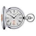 Tissot Tissot Double Savonnette Mechanical T865.405.99.038.00  T8654059903800 механические мужские часы  серебристый циферблат, браслет не выбрано — вид спереди