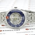 Tissot Tissot Chemin des Tourelles Squelette T139.836.11.048.00 механические мужские часы часы, крупный план серебристый циферблат