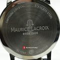 Maurice Lacroix Maurice Lacroix Eliros Date EL1118-SS001-114-1 кварцевые мужские часы часы крупный план серый циферблата