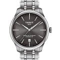 Tissot Tissot Chemin des Tourelles Powermatic 80 T139.807.11.061.00 Chemin des Tourelles T1398071106100 механические мужские часы серый циферблат, браслет нержавеющая сталь — вид спереди