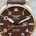 Aviator Aviator Airacobra V.1.22.2.151.4, airacobra швейцария мужские часы на браслете кожаный боковой вид