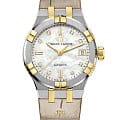 Maurice Lacroix Maurice Lacroix Aikon Automatic AI6006-PVY11-170-1  AI6006-PVY11-170-1 механические женские часы перламутровый циферблат, браслет кожаный — вид спереди