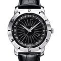 Tissot Tissot Automatic 160th Anniversary COSC T078.641.16.057.00  T0786411605700 механические мужские часы  черный циферблат, браслет кожаный — вид спереди