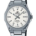 Casio Casio Edifice EFR-S108D-7AVUDF (EFR-S108D-7A) EFR EFR-S108D-7A кварцевые мужские часы белый циферблат, браслет нержавеющая сталь — вид спереди