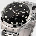 Jacques Lemans Jacques Lemans Hybromatic 1-2130H, hybromatic австрия мужские часы на браслете нержавеющая сталь боковой вид