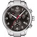 Tissot Tissot Chrono XL Classic Asian Games Edition T116.617.11.057.02 Chrono XL T1166171105702 кварцевые мужские часы  серый циферблат, браслет нержавеющая сталь — вид спереди