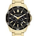 Armani Exchange Armani Exchange Dante AX1958  AX1958 кварцевые мужские часы черный циферблат, браслет нержавеющая сталь с ip-покрытием — вид спереди