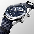 Longines Longines Legend Diver L3.764.4.90.2 мужские часы синий циферблат на запястье