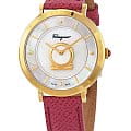 Salvatore Ferragamo Salvatore Ferragamo Gancini SF8200219  SF8200219 кварцевые женские часы белый циферблат, браслет кожаный — вид спереди