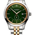 Victorinox Victorinox ALLIANCE 249120  249120 кварцевые мужские часы зеленый циферблат, браслет сталь c pvd покрытием — вид спереди