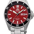Orient Orient Diving Sport Automatic RA-AA0915R  RA-AA0915R механические мужские часы красный циферблат, браслет нержавеющая сталь — вид спереди