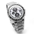 Citizen Citizen Eco-Drive AT8238-84A кварцевые мужские часы часы крупный план белый циферблата