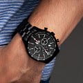 Swiss Military by Chrono Swiss Military by Chrono SM34081.04 кварцевые мужские часы часы, крупный план черный циферблат