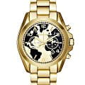 Michael Kors Michael Kors Hunger stop MK6272  MK6272 кварцевые женские часы   циферблат, браслет сталь c pvd покрытием — вид спереди
