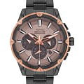 Slazenger Slazenger Multifunction SL.09.2035.2.03  SL.09.2035.2.03 кварцевые мужские часы  синий циферблат, браслет суперметалл с ip покрытием — вид спереди