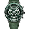 Raymond Weil Raymond Weil 7741-SC7-52021  7741-SC7-52021 механические мужские часы  зеленый циферблат, браслет кожаный — вид спереди