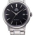 Orient Orient RA-AC0006B1  RA-AC0006B механические мужские часы черный циферблат, браслет нержавеющая сталь — вид спереди