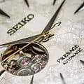 Seiko Seiko Presage SSA409J1 мужские часы белый циферблат на запястье