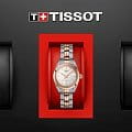 Tissot Tissot PR 100 Lady Small T101.010.22.111.01, t-classic швейцария женские часы на браслете сталь c pvd покрытием боковой вид
