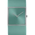 Jacques Lemans Jacques Lemans La Passion 1-2057i  1-2057i кварцевые женские часы  зеленый циферблат, браслет кожаный — вид спереди