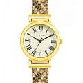 Anne Klein Anne Klein Classic 2246CRSN  2246CRSN кварцевые женские часы шампань циферблат, браслет кожаный — вид спереди