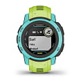 Garmin Garmin Instinct 2s Surf Waikiki 010-02563-02 электронные мужские часы часы крупный план  циферблата