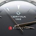 Оригинальные часы Certina Certina DS-1 Big Date Powermatic 80 C029.426.33.051.00 механические калибр механизма powermatic 80.651 спираль баланса из nivachron общий вид
