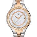 Tissot Tissot T-Lady T082.210.62.116.00 T My Lady T0822106211600 кварцевые женские часы  перламутровый циферблат, браслет нержавеющая сталь с pvd-покрытием — вид спереди