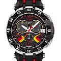 Tissot Tissot T-Race Quartz Chronograph Stefan Bradl 2016 T092.417.27.057.02 T Race T0924172705702 кварцевые мужские часы  циферблат, браслет каучук — вид спереди