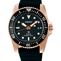 Seiko Seiko Prospex SNE586P1  SNE586P1 кварцевые мужские часы черный циферблат, браслет силикон — вид спереди